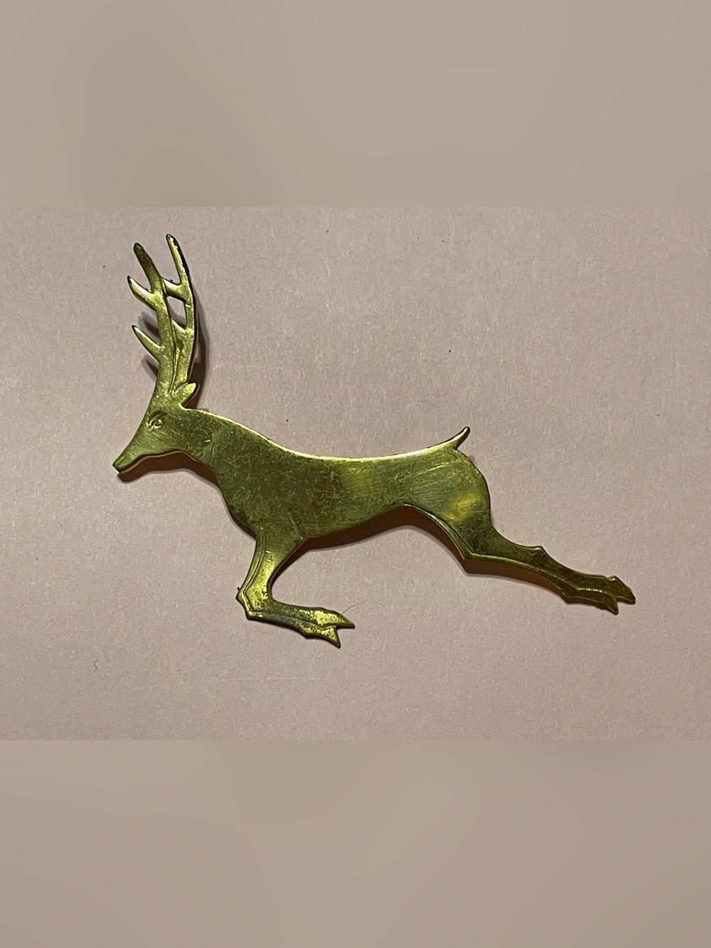 Vintage Yellowstone Park Animal Brooch #9692